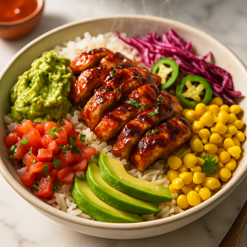 BBQ Chicken Burrito Bowl