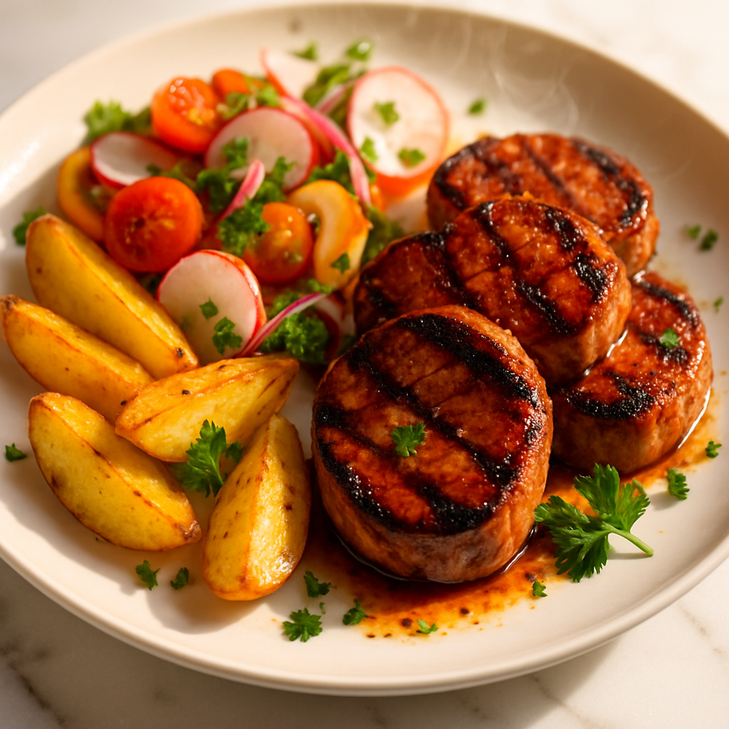 BBQ Pork Tenderloin Medallions