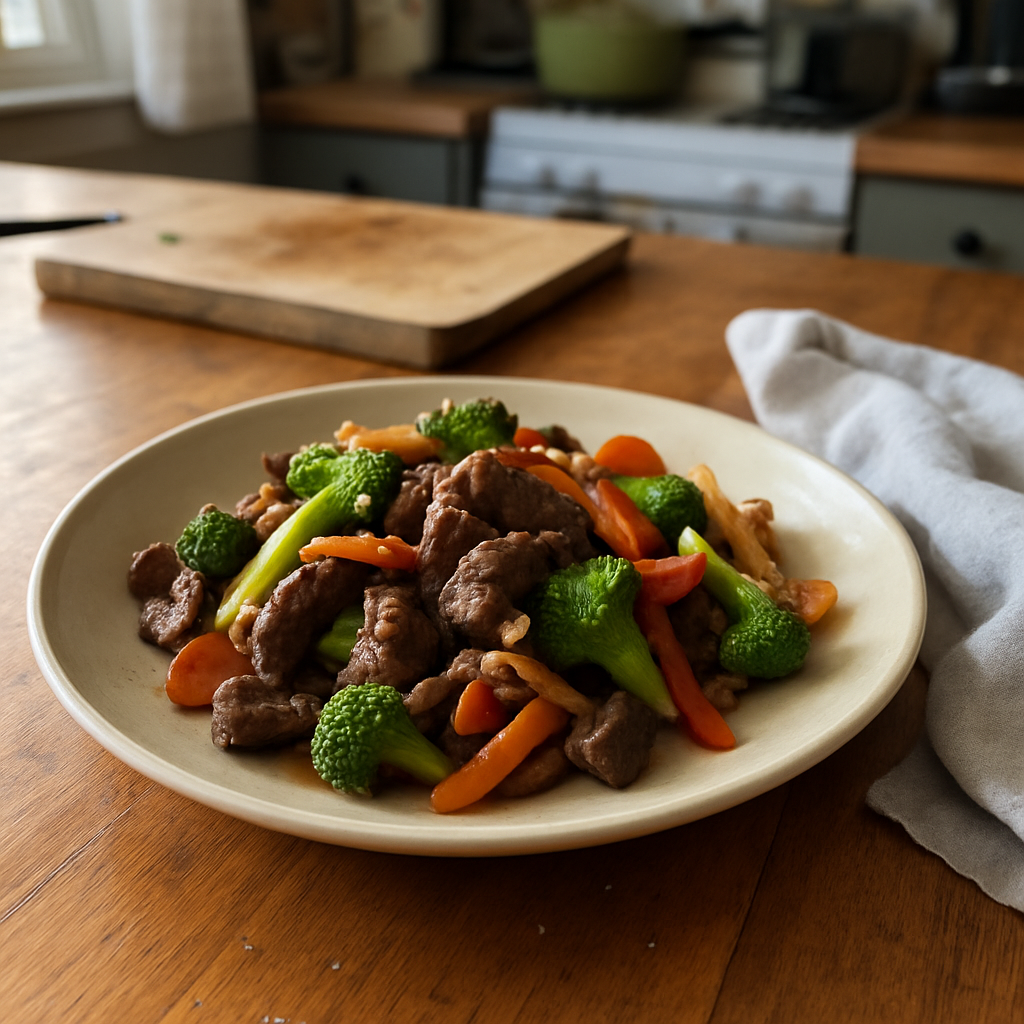 Beef and Vegetable Stir-Fry
