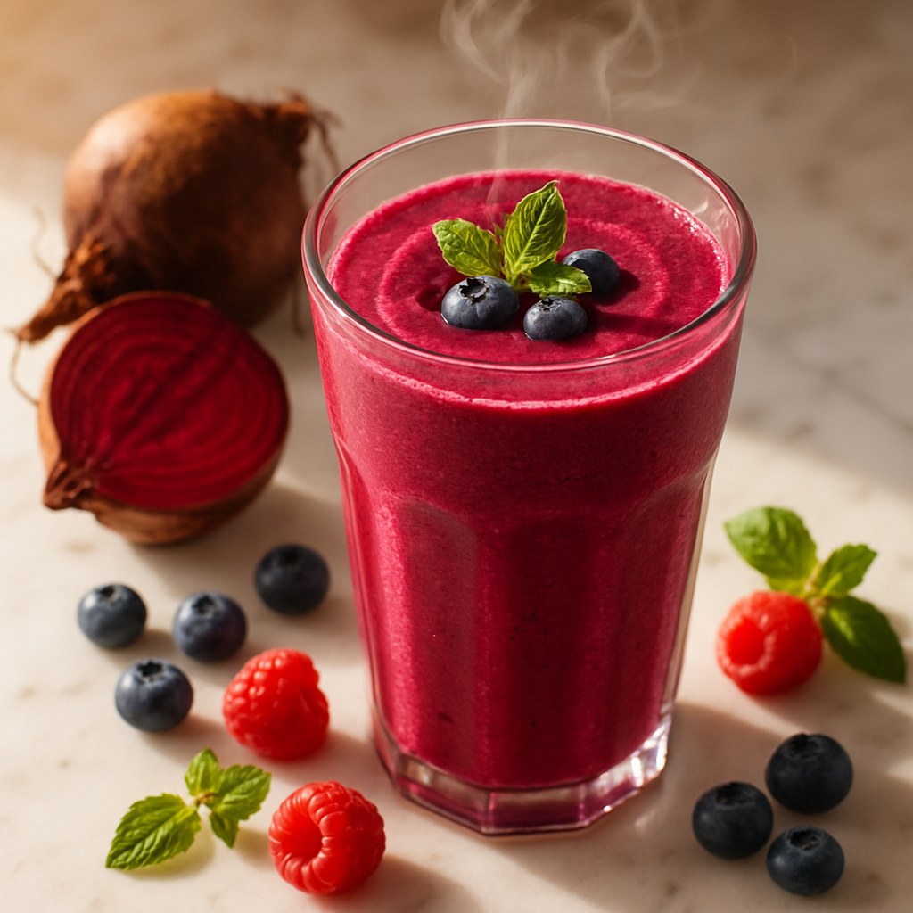 Beetroot Berry Power Smoothie