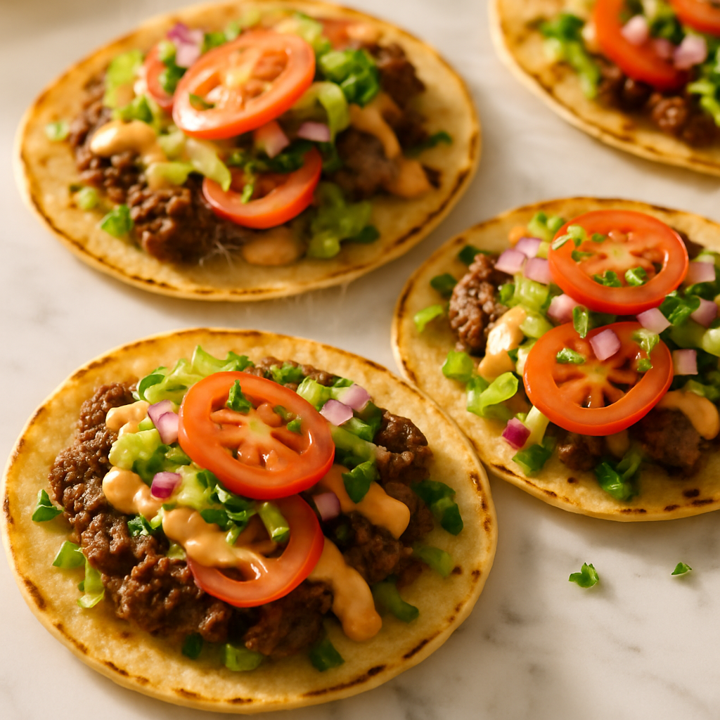Big Mac Smash Tacos