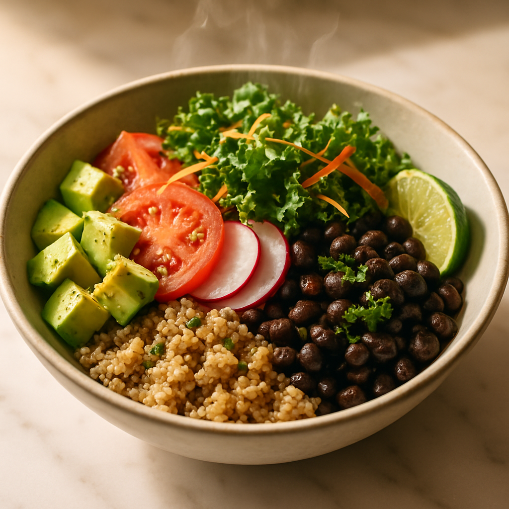 Black Bean and Quinoa Power Bowl