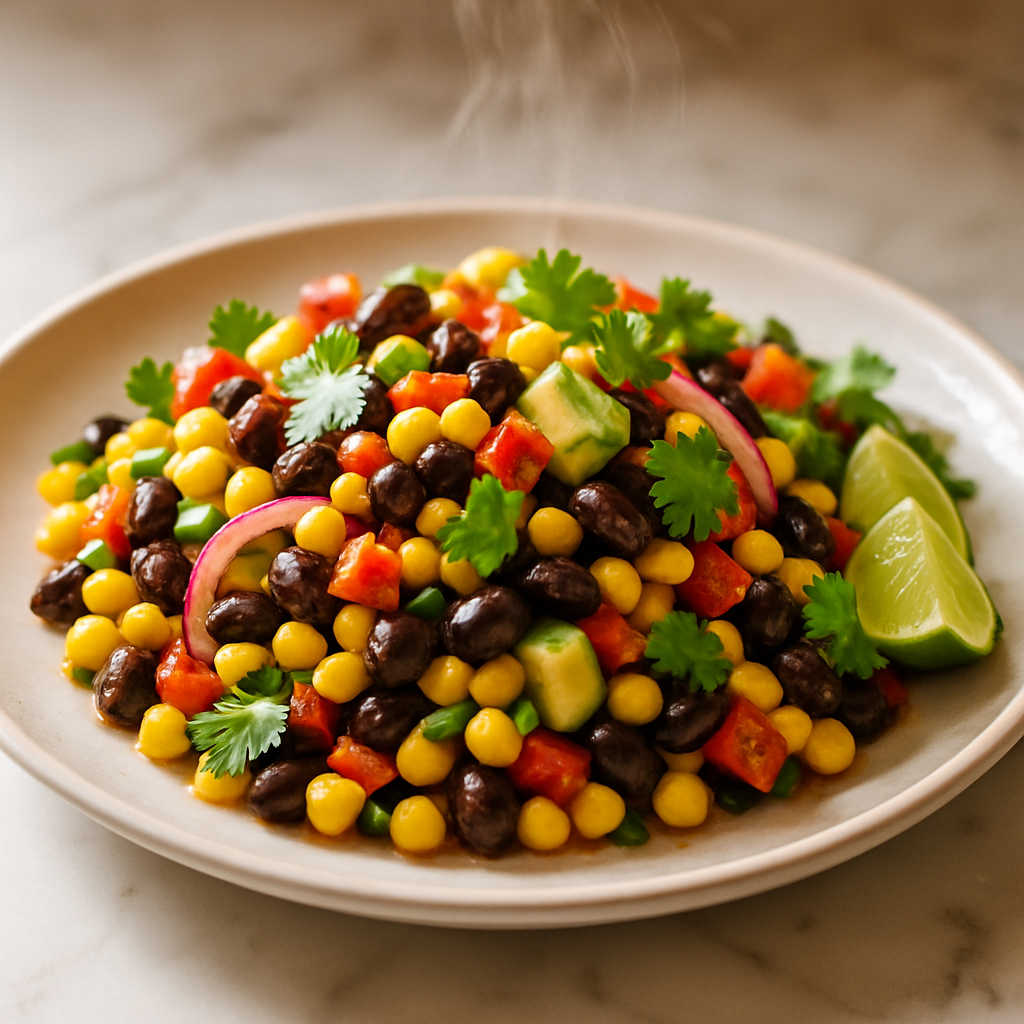 Black Bean Corn Fiesta Salad