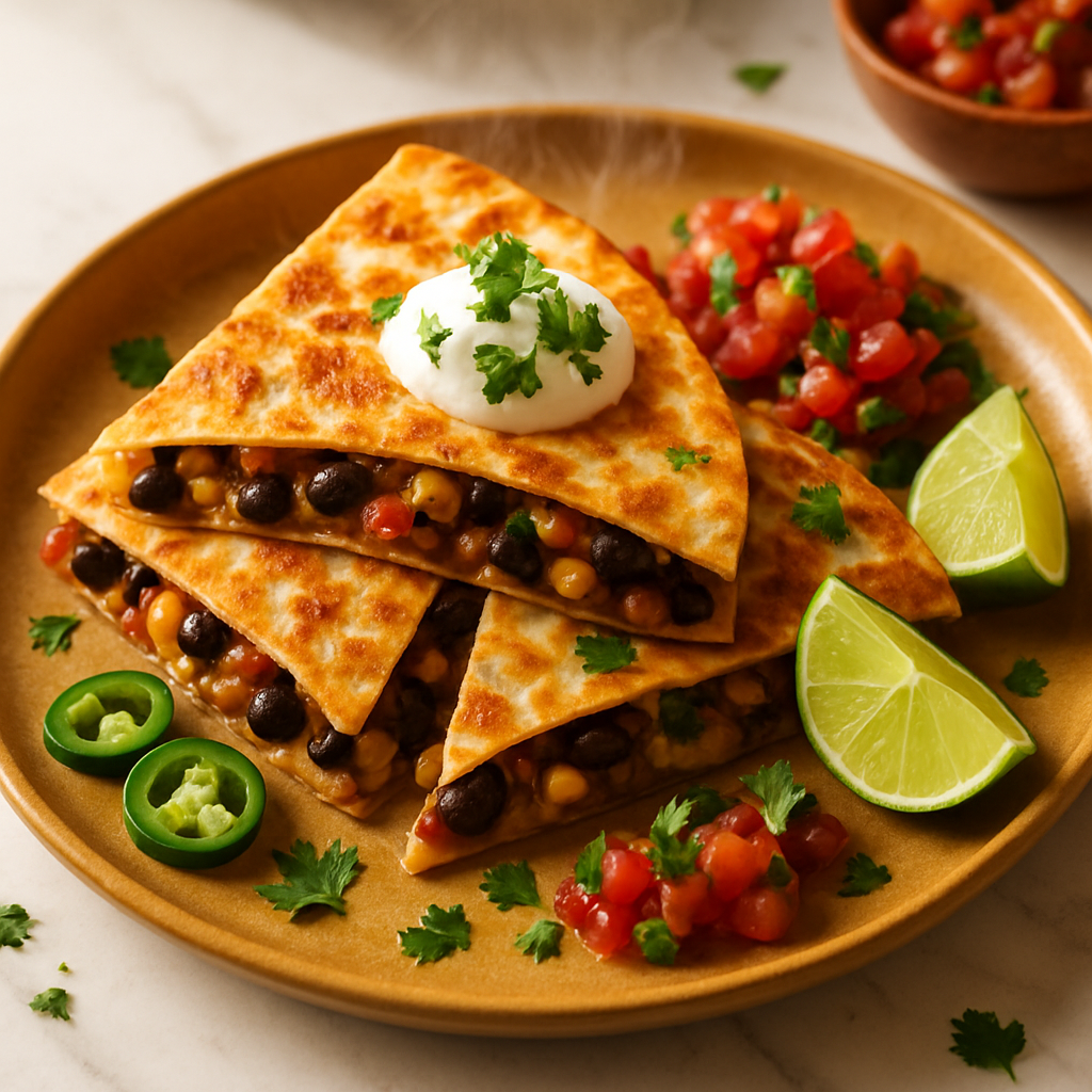Black Bean Quesadillas