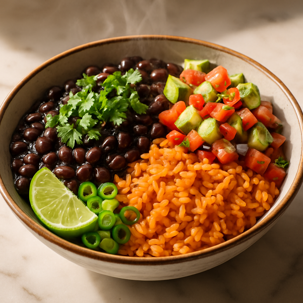 Black Bean Rice Bowl
