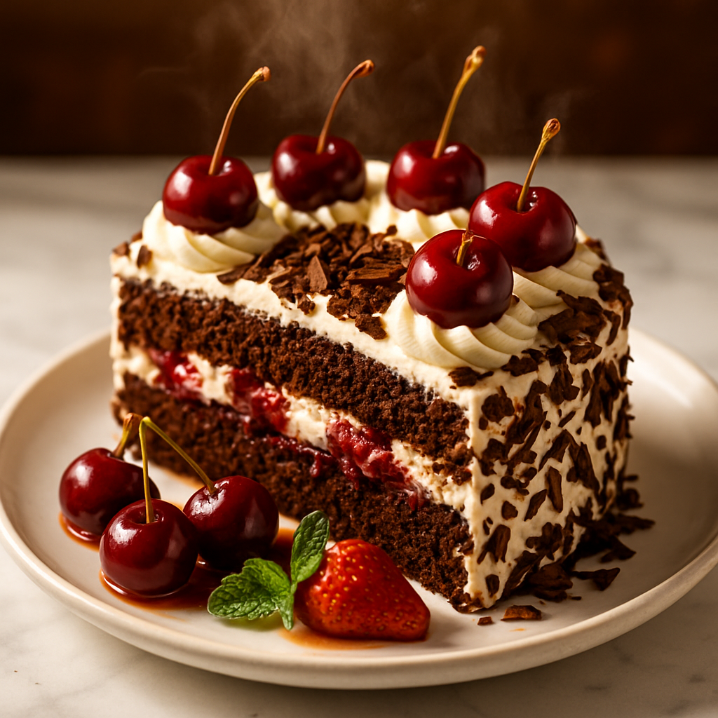 Black Forest Cake Schwarzwaelder Kirschtorte