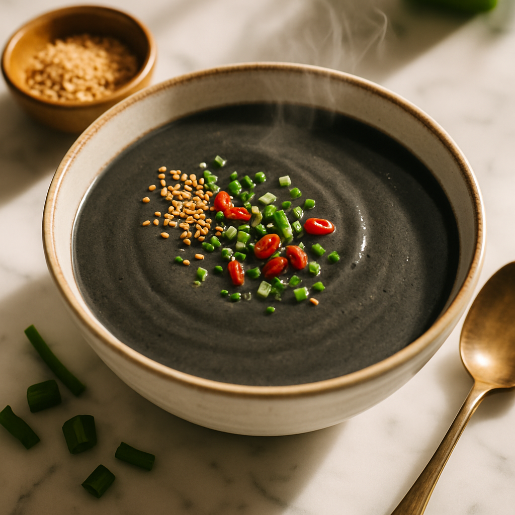 Black Sesame Dessert Soup