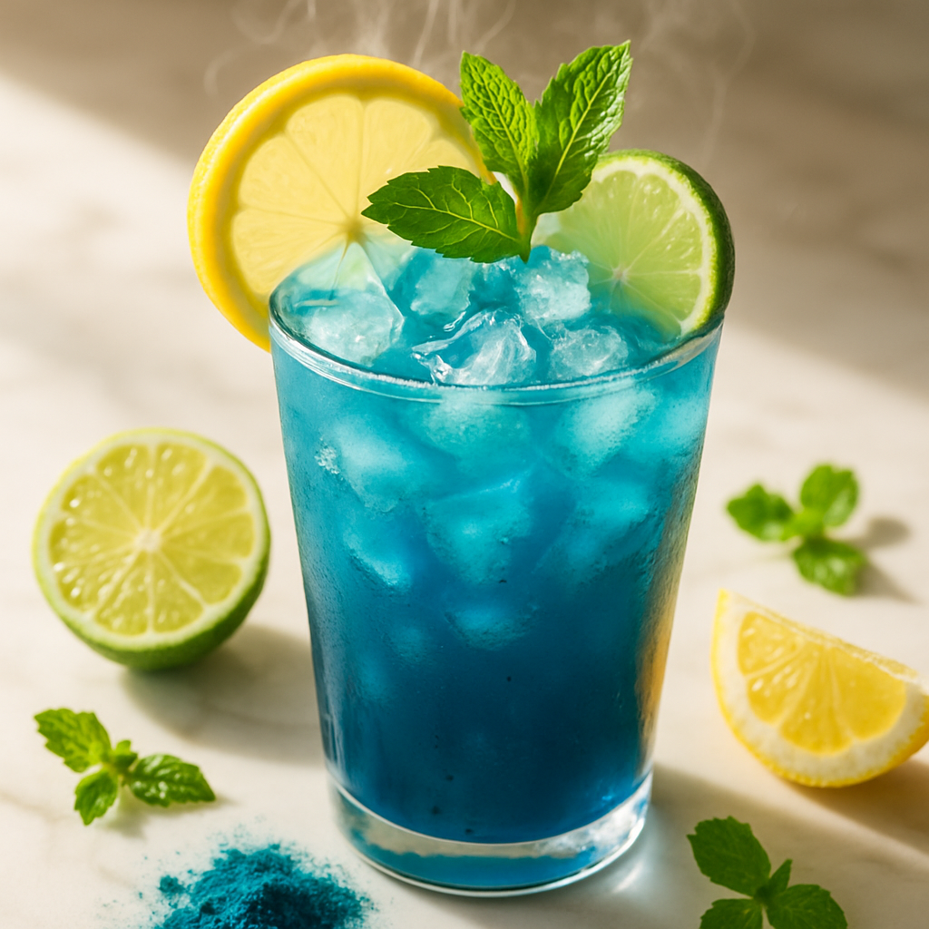 Blue Spirulina Mermaid Refresher