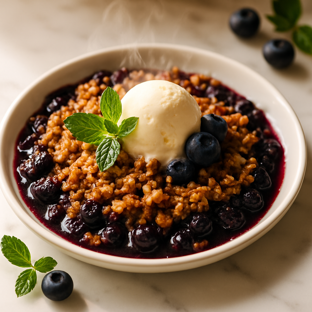 Blueberry Crisp