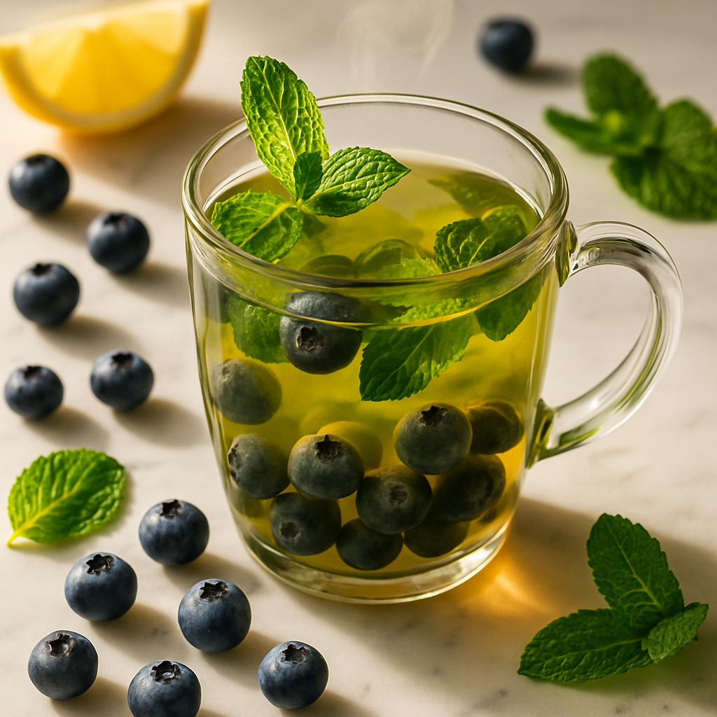 Blueberry Mint Green Tea