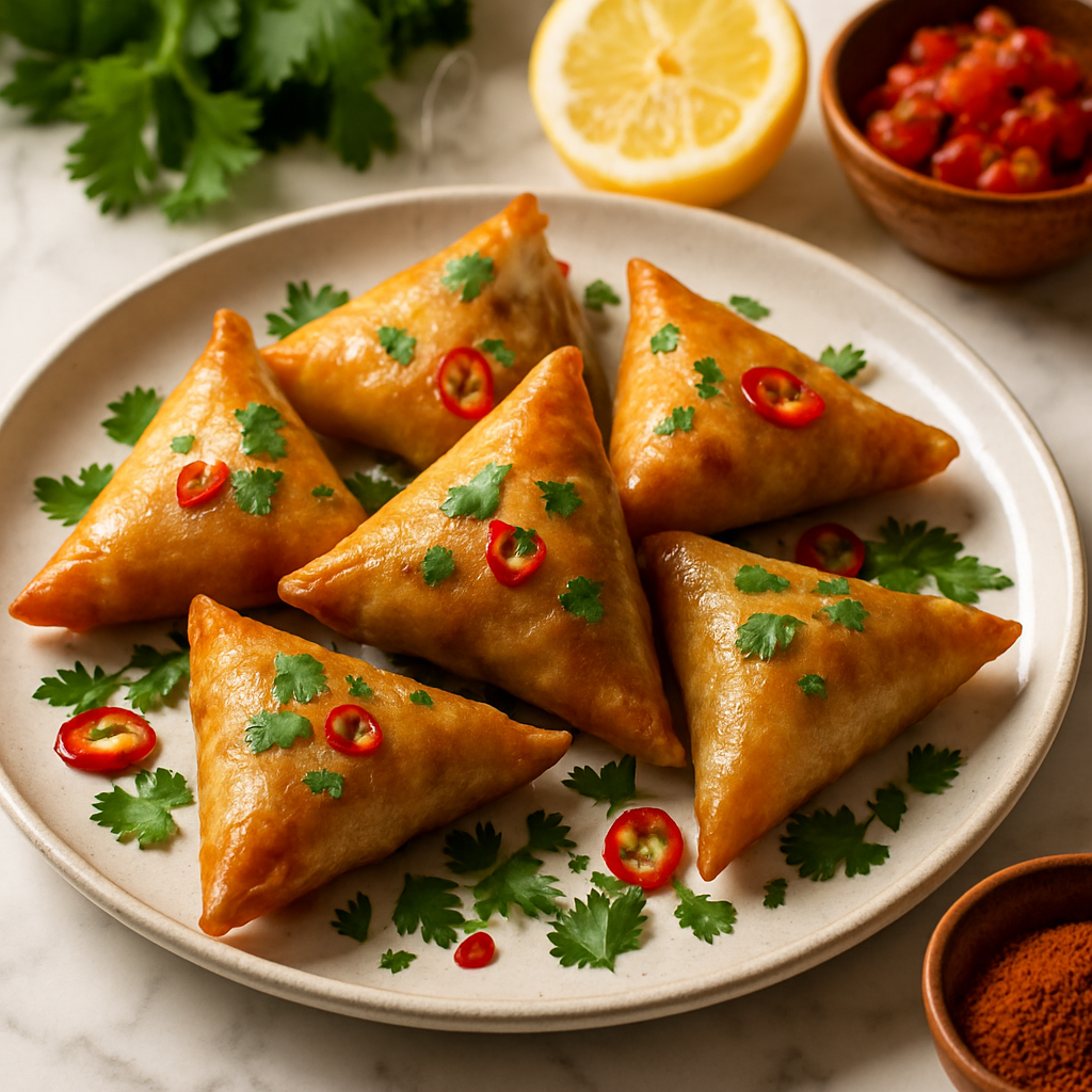 Briouats Crispy Moroccan Parcels with Kefta