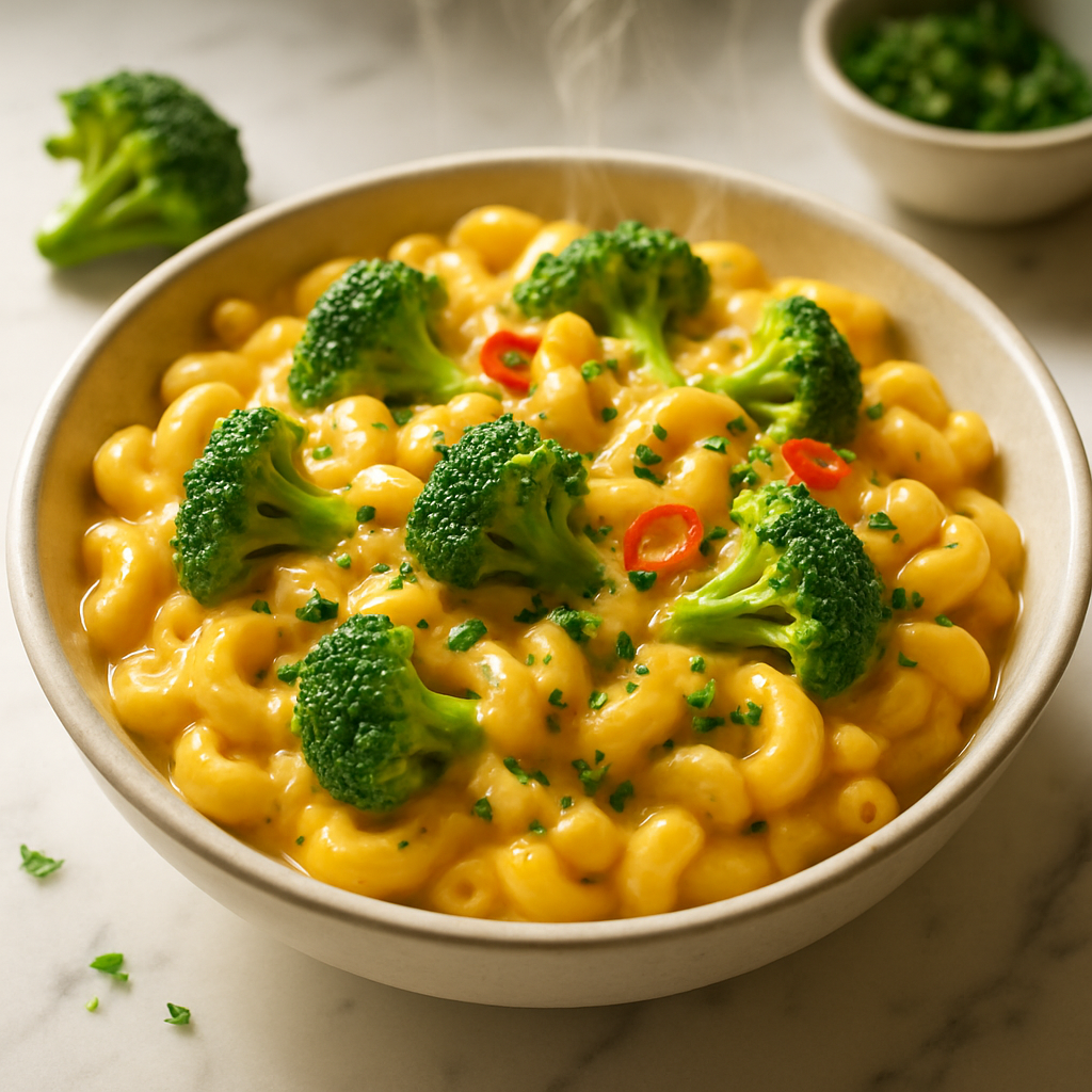 Broccoli Cheddar Macaroni