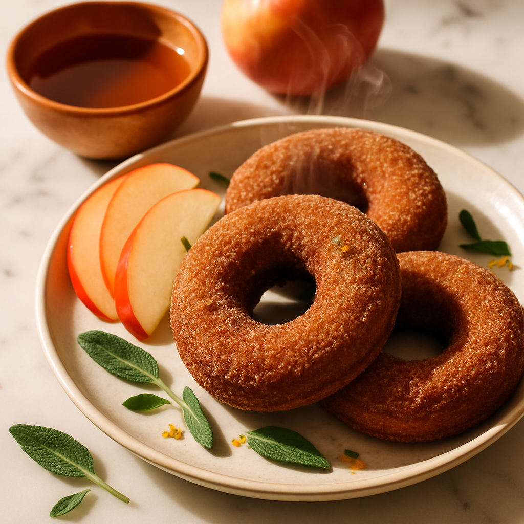 Brown Butter Apple Cider Donuts