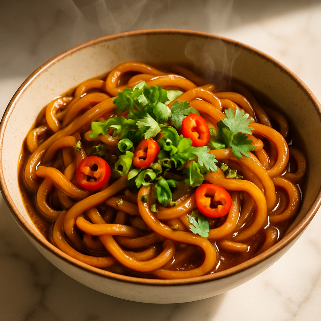 Brown Sugar Soy Udon
