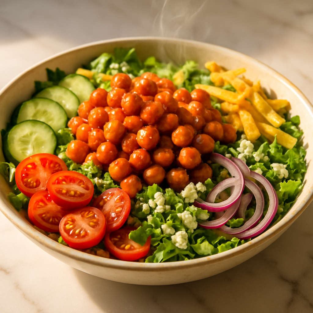 Buffalo Chickpea Salad