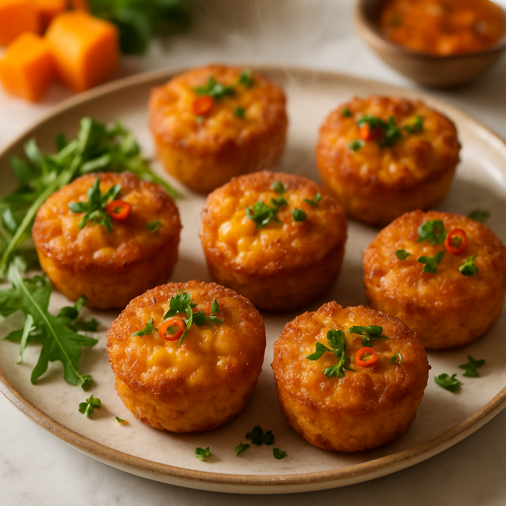 Butternut Squash Hidden Mac Bites