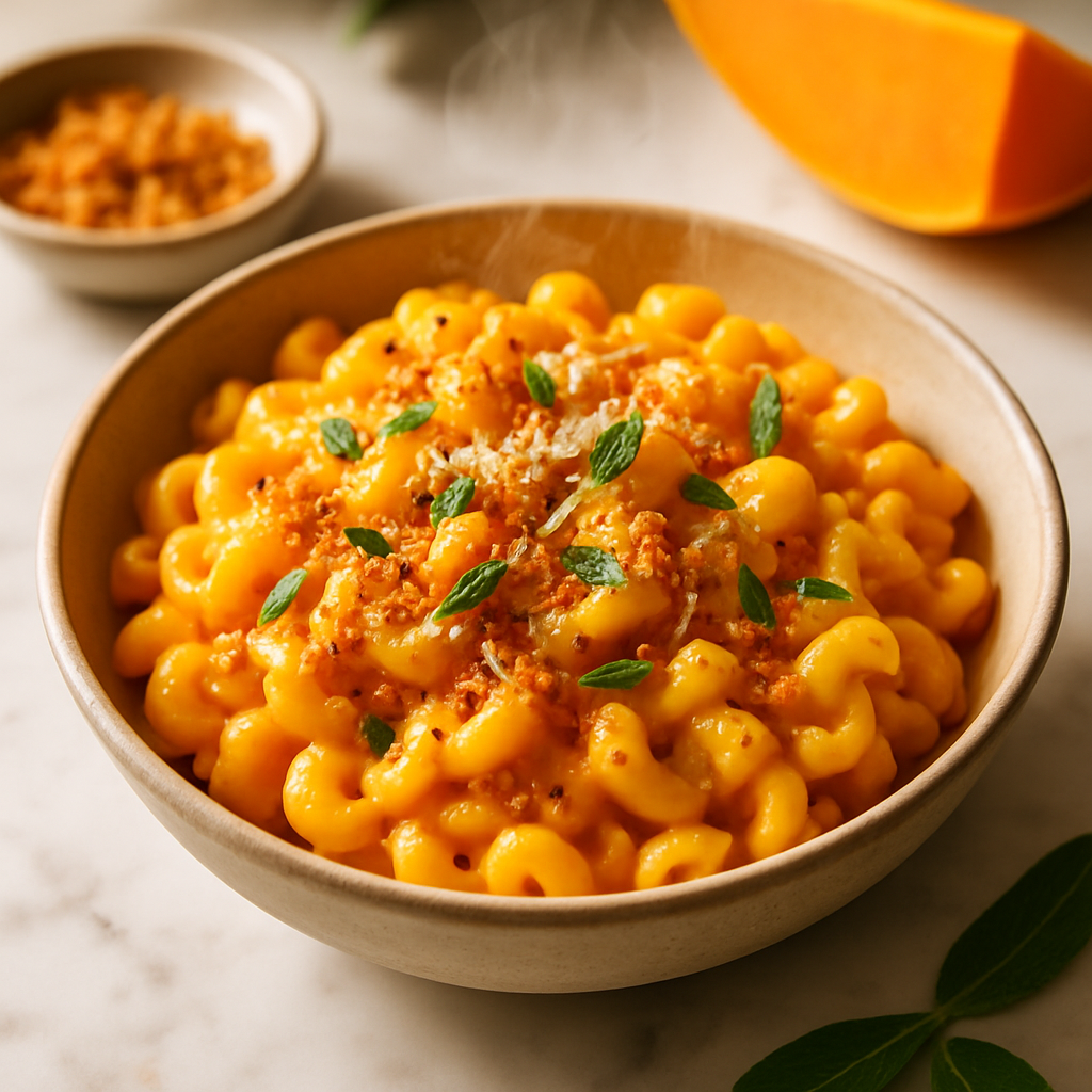 Butternut Squash Mac and Cheese