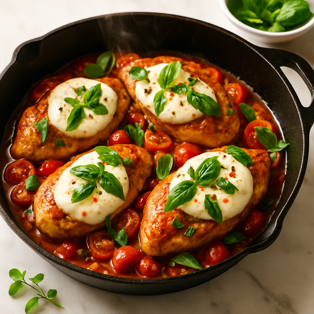 Caprese Chicken Skillet