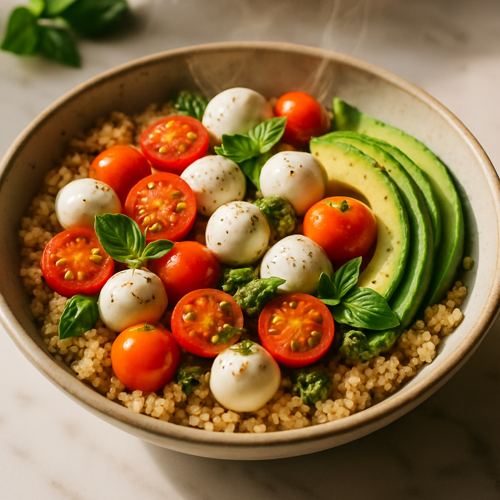 Caprese Quinoa Bowl