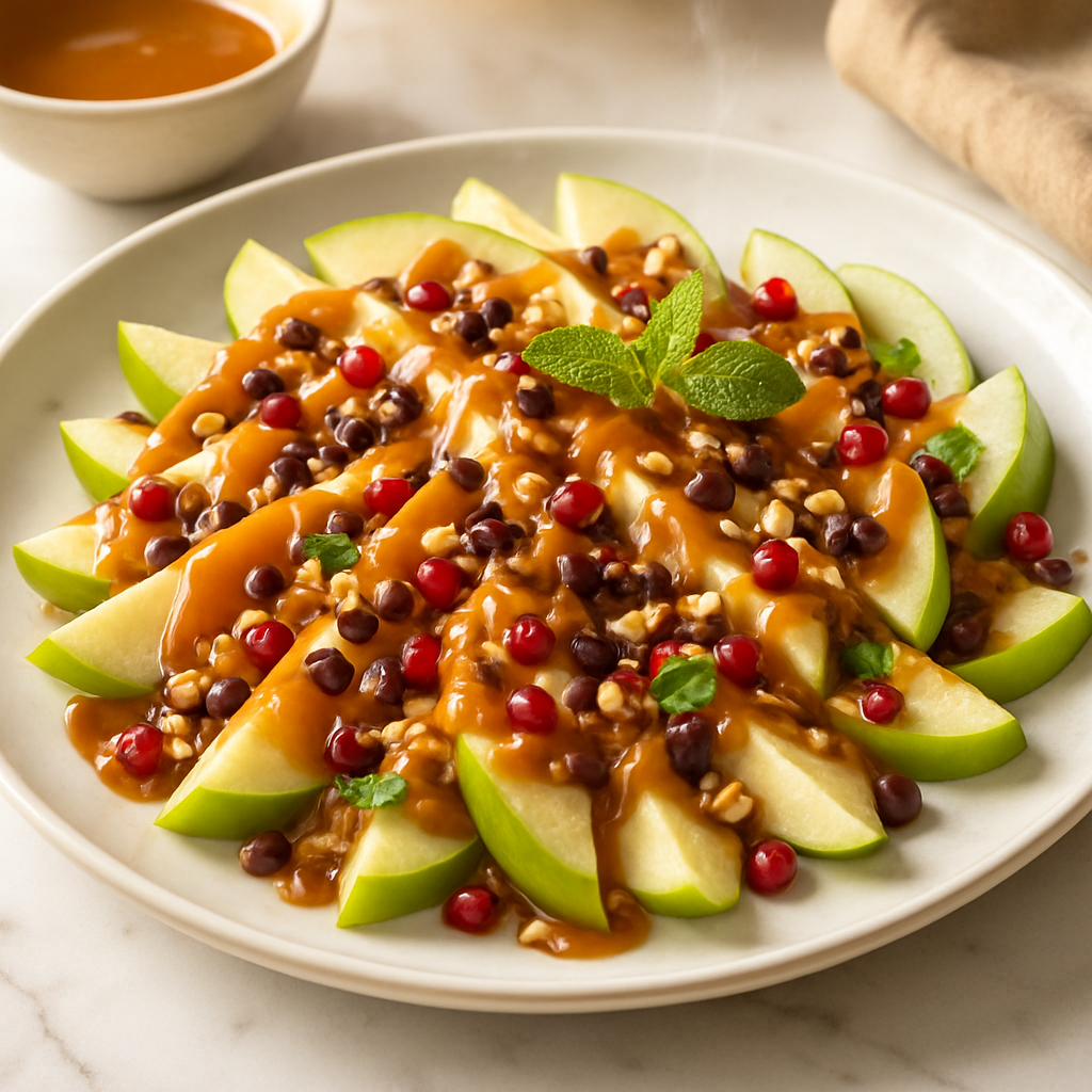 Caramel Apple Nachos