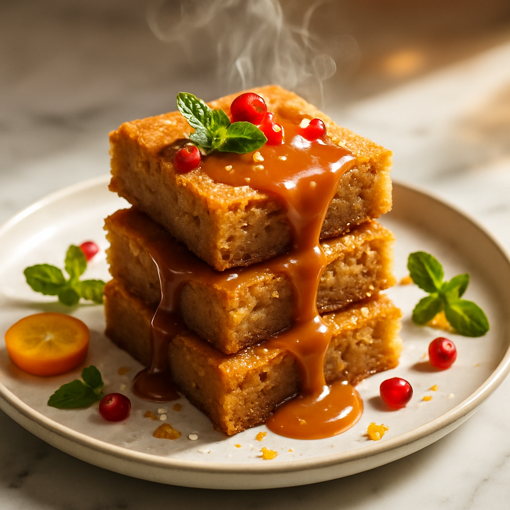 Caramel Blondies