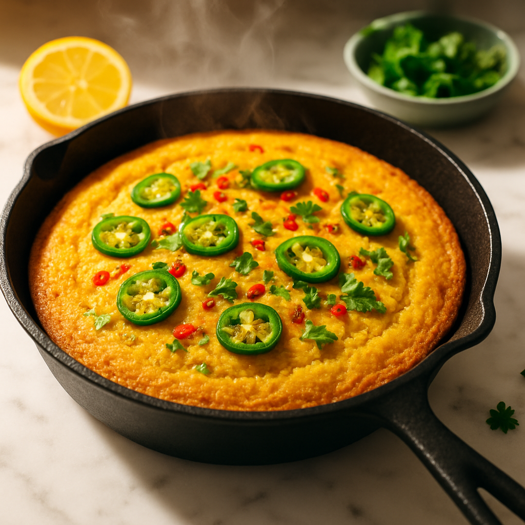 Cast Iron Skillet Cornbread