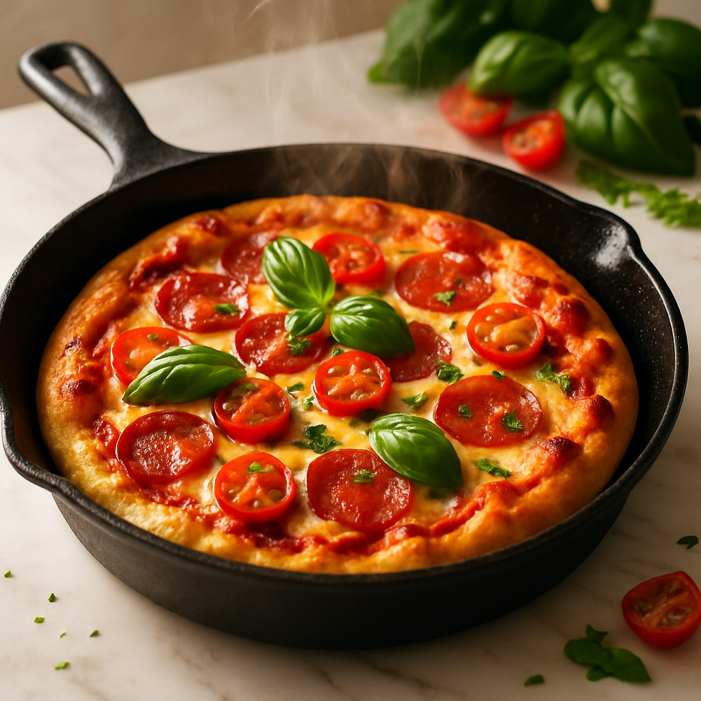 Cast Iron Skillet Pizza