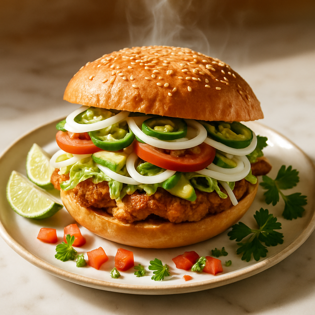 Cemita Pueblana Mexican Sandwich