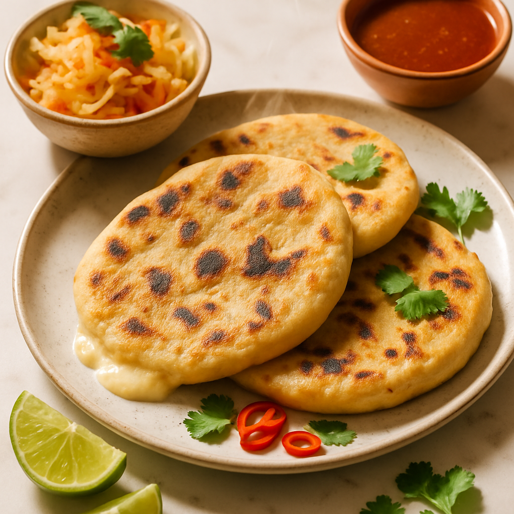 Cheese and Bean Pupusas