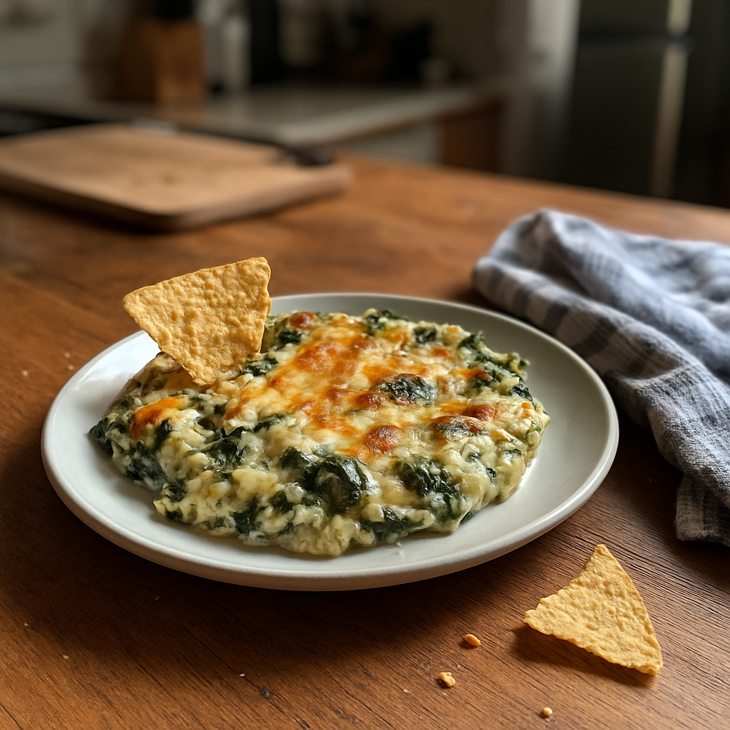 This Cheesy Spinach Artichoke Dip is Perfect for Your Next Game Day