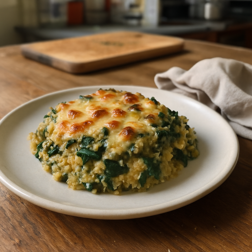 Unlock Your New Favorite One-Pot Winter Comfort: Cheesy Spinach and Quinoa Bake