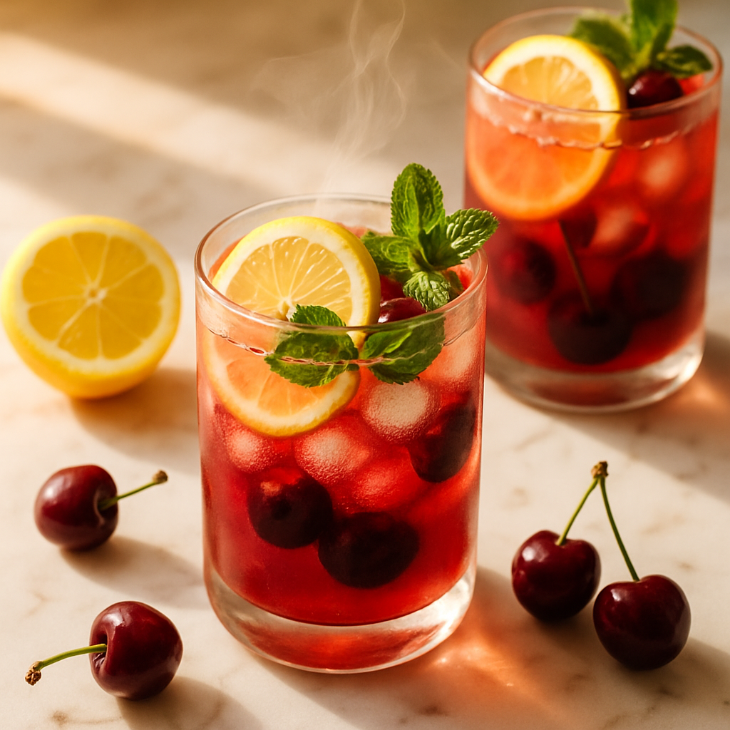 Cherry Vanilla Lemonade