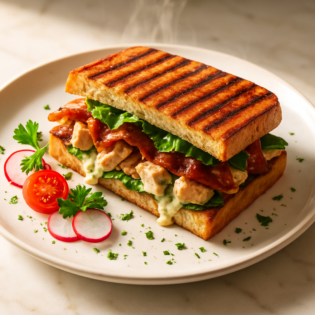 Chicken Bacon Ranch Panini