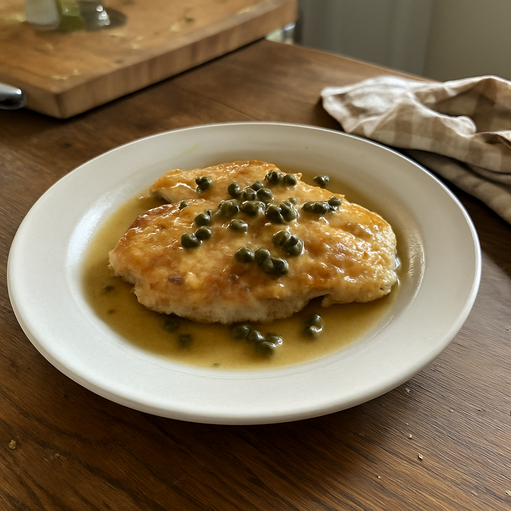 Chicken Piccata with Capers
