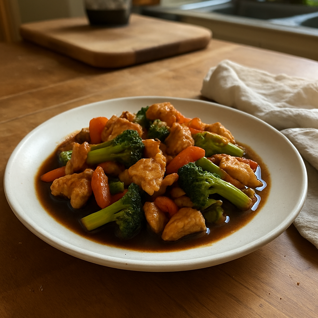 Chicken Stir Fry with Tamari