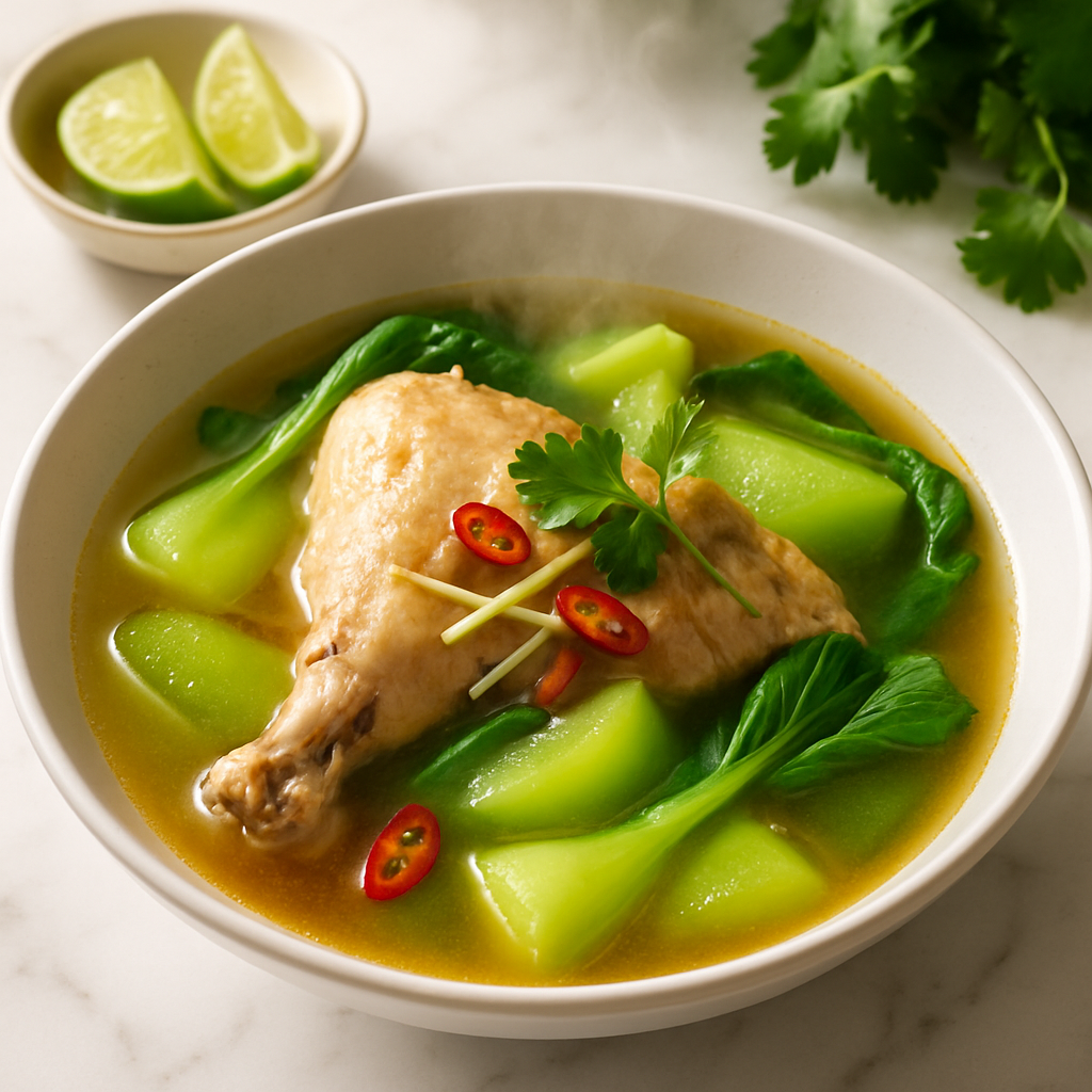 Chicken Tinola Ginger Soup