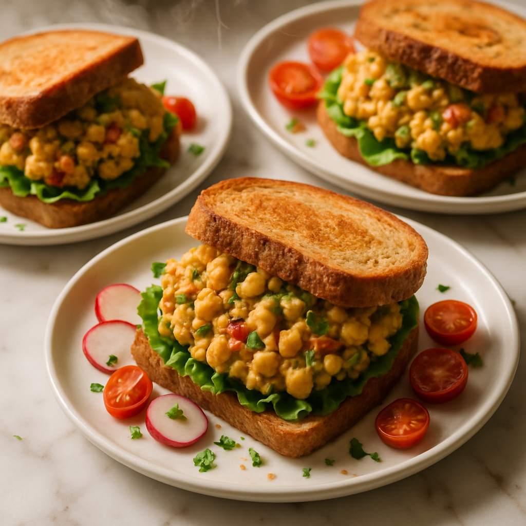 Chickpea Salad Sandwiches