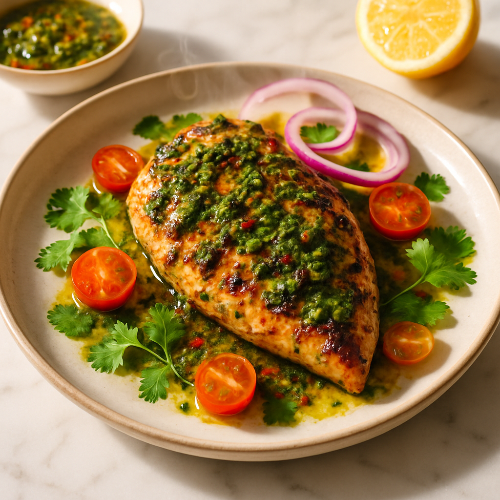 Chimichurri Marinated Chicken Breast