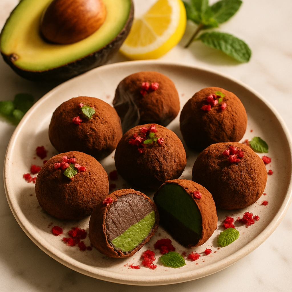 Chocolate Avocado Truffles