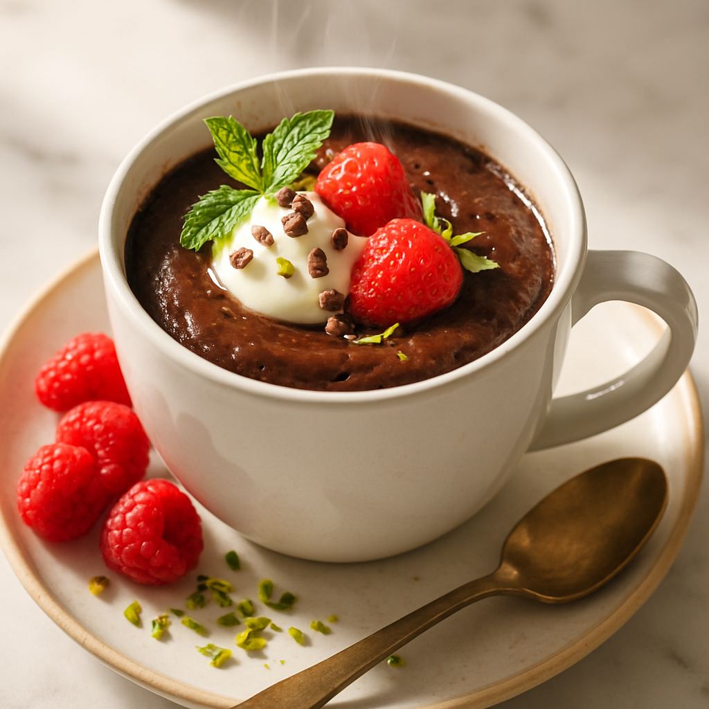 Chocolate Mug Pudding