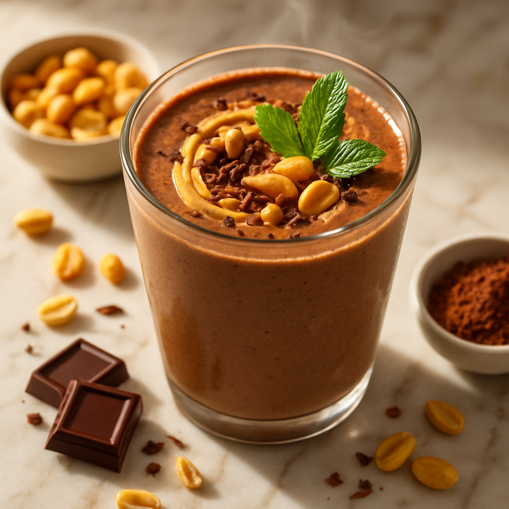 Chocolate Peanut Butter Smoothie