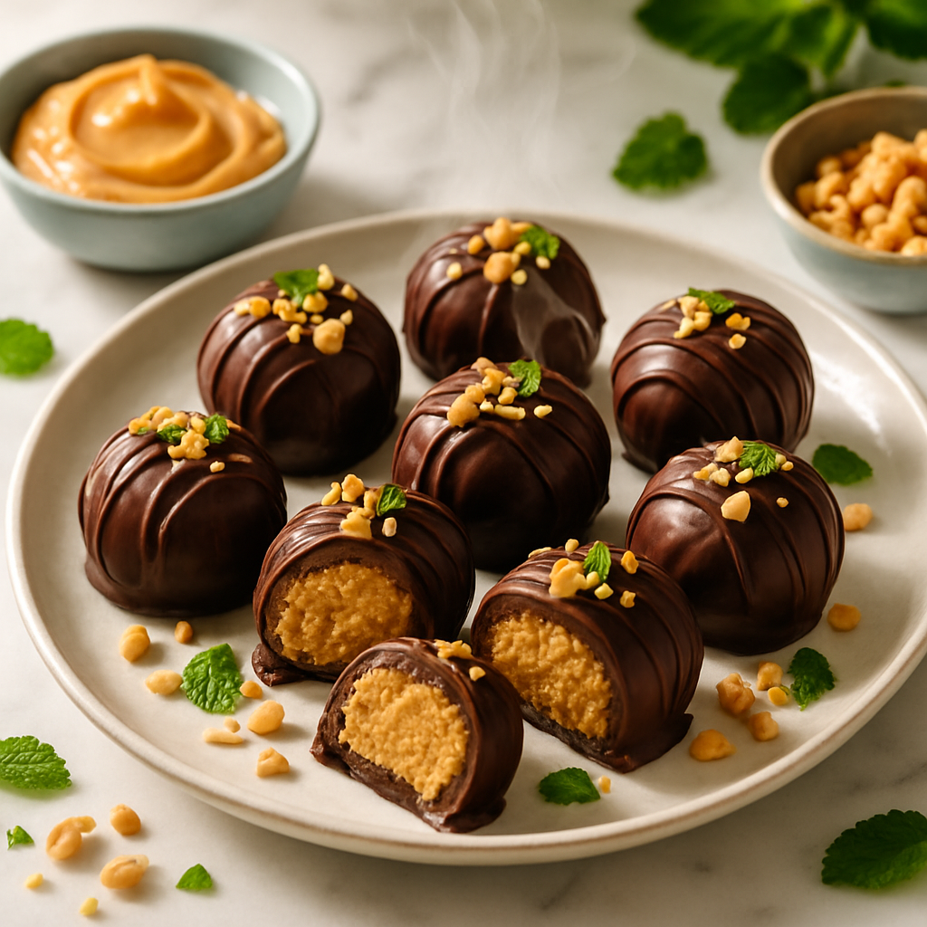 Chocolate Peanut Butter Truffles