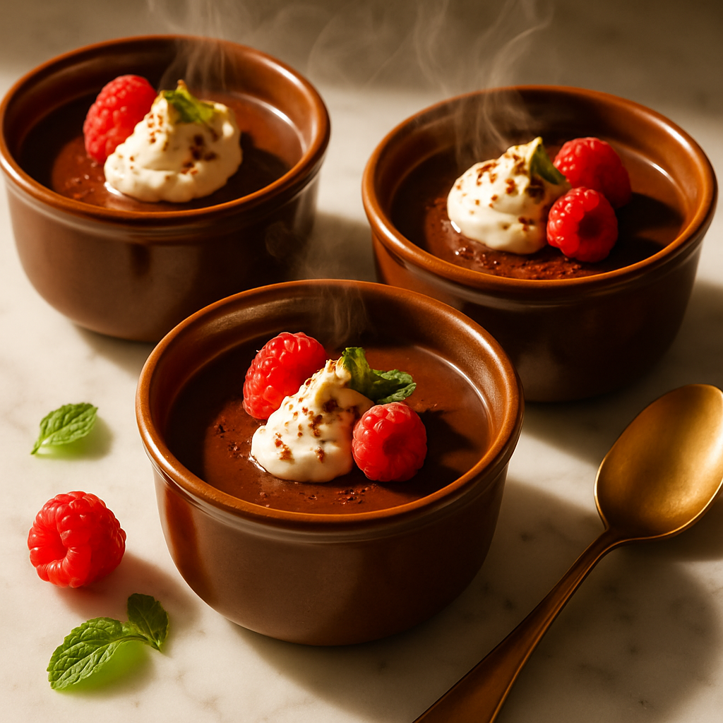 Chocolate Pots de Creme