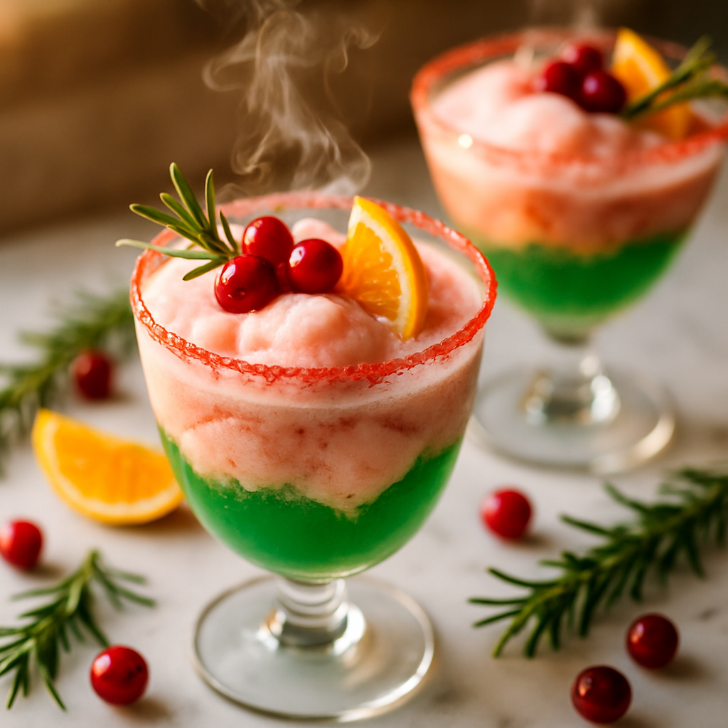 Christmas Sherbet Sparkler