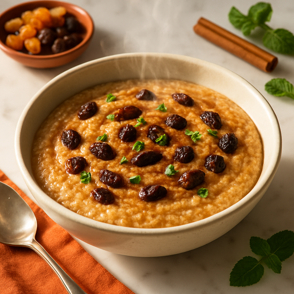 Cinnamon Raisin Grits