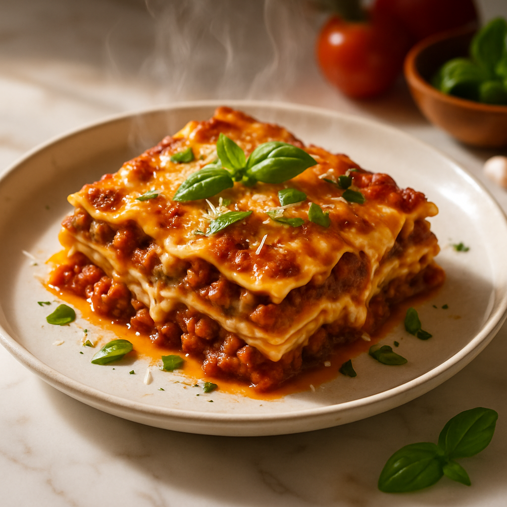 Classic Beef Lasagna