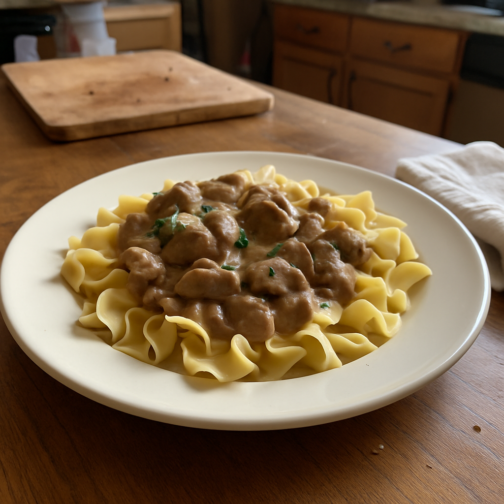 Classic Beef Stroganoff