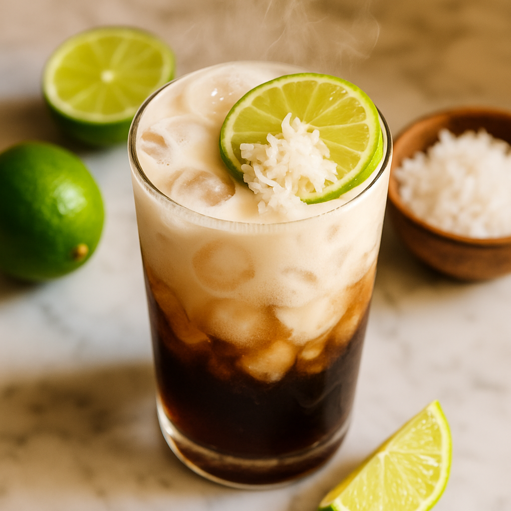 Classic Coconut Lime Dirty Soda