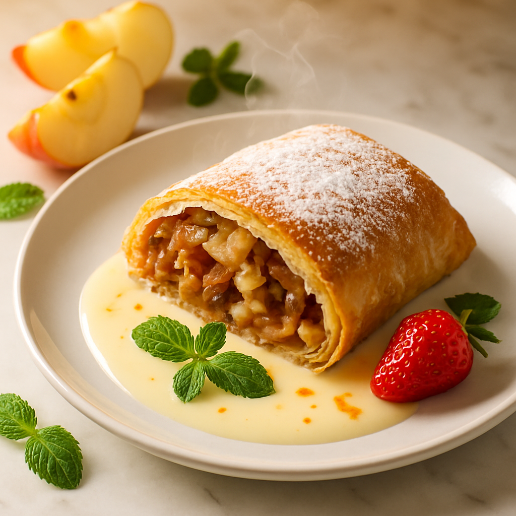 Classic German Apple Strudel