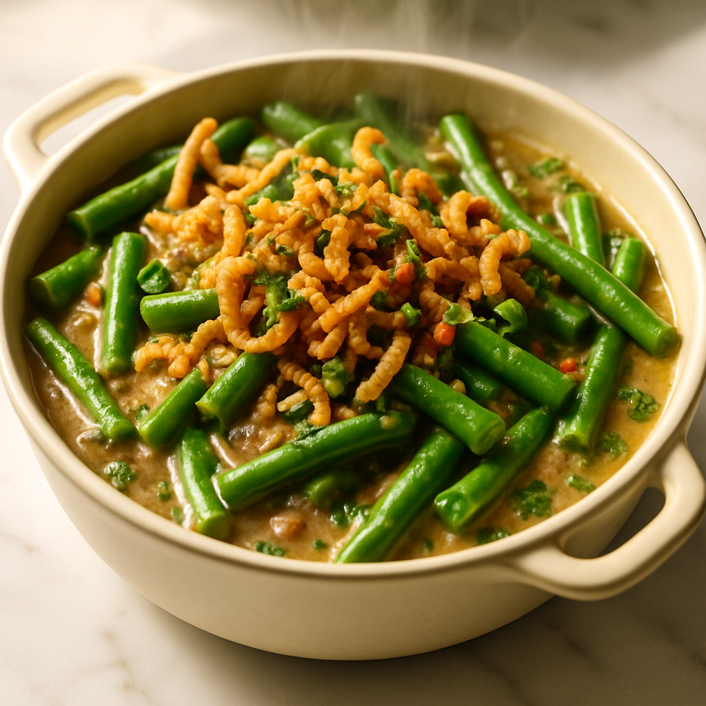 Classic Homemade Green Bean Casserole